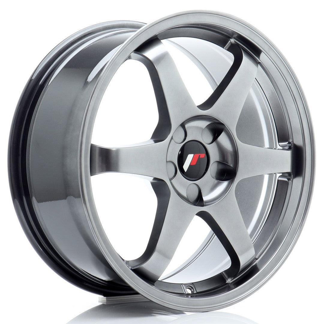 Llanta Japan Racing JR3 18x8 ET20-45 5H BLANK Hyper Black