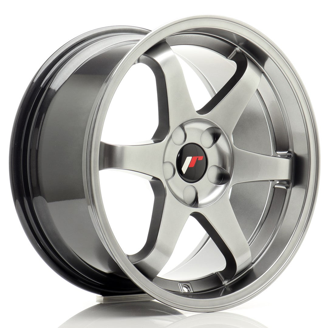Llanta Japan Racing JR3 18x9 ET15-40 5H BLANK Hyper Black