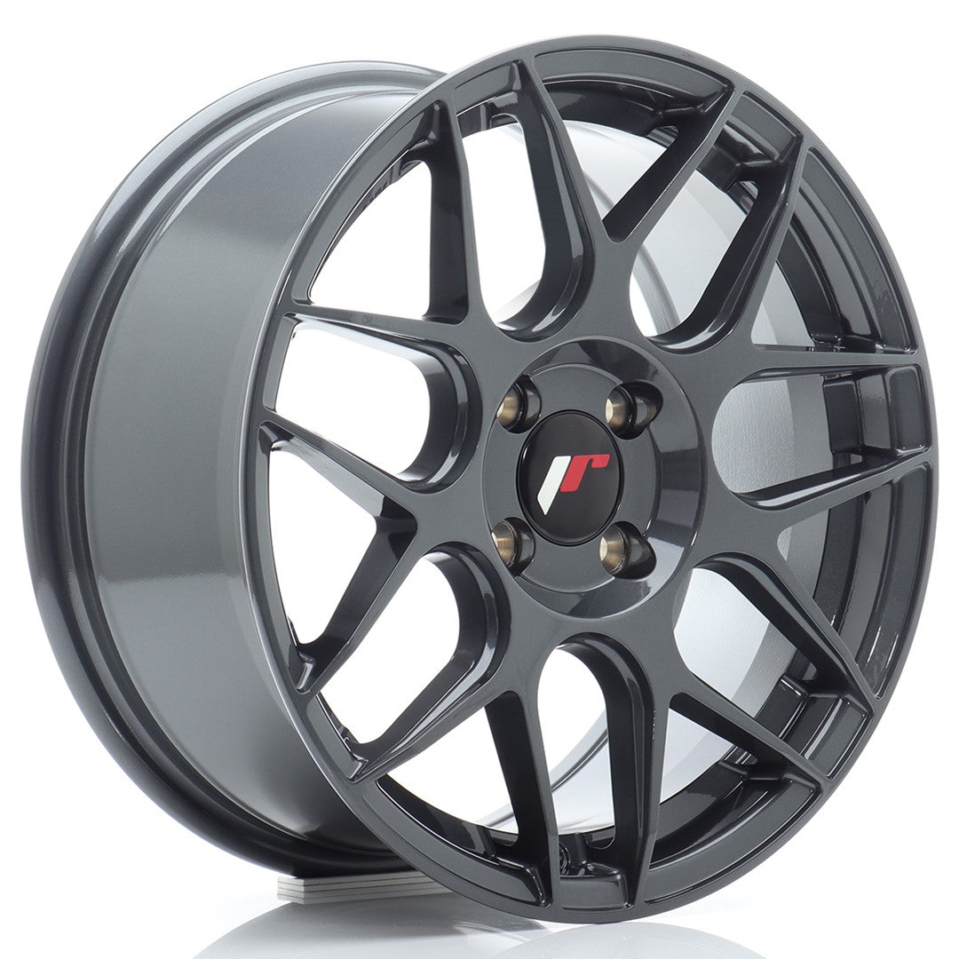 Llanta Japan Racing JR18 16x7 ET35 4x100 Hyper Gray