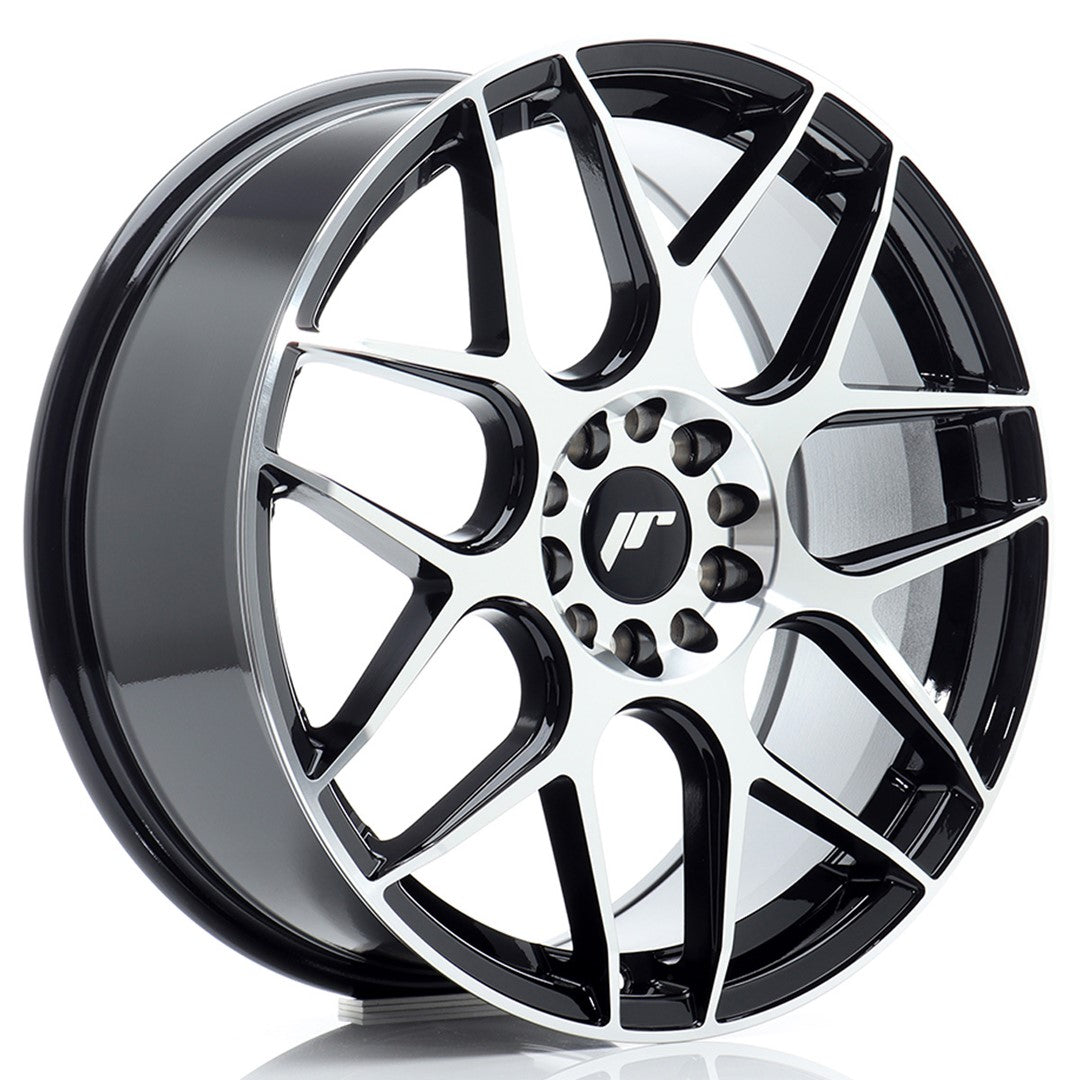 Llanta Japan Racing JR18 18x7,5 ET40 5x112/114 Black Machined Face