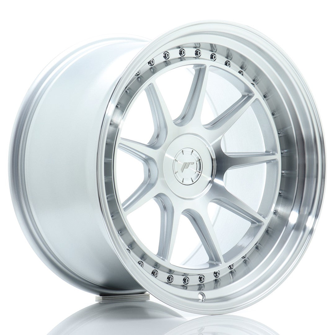 Llanta Japan Racing JR47 19x11 ET0-25 5H BLANK Silver Machined Face