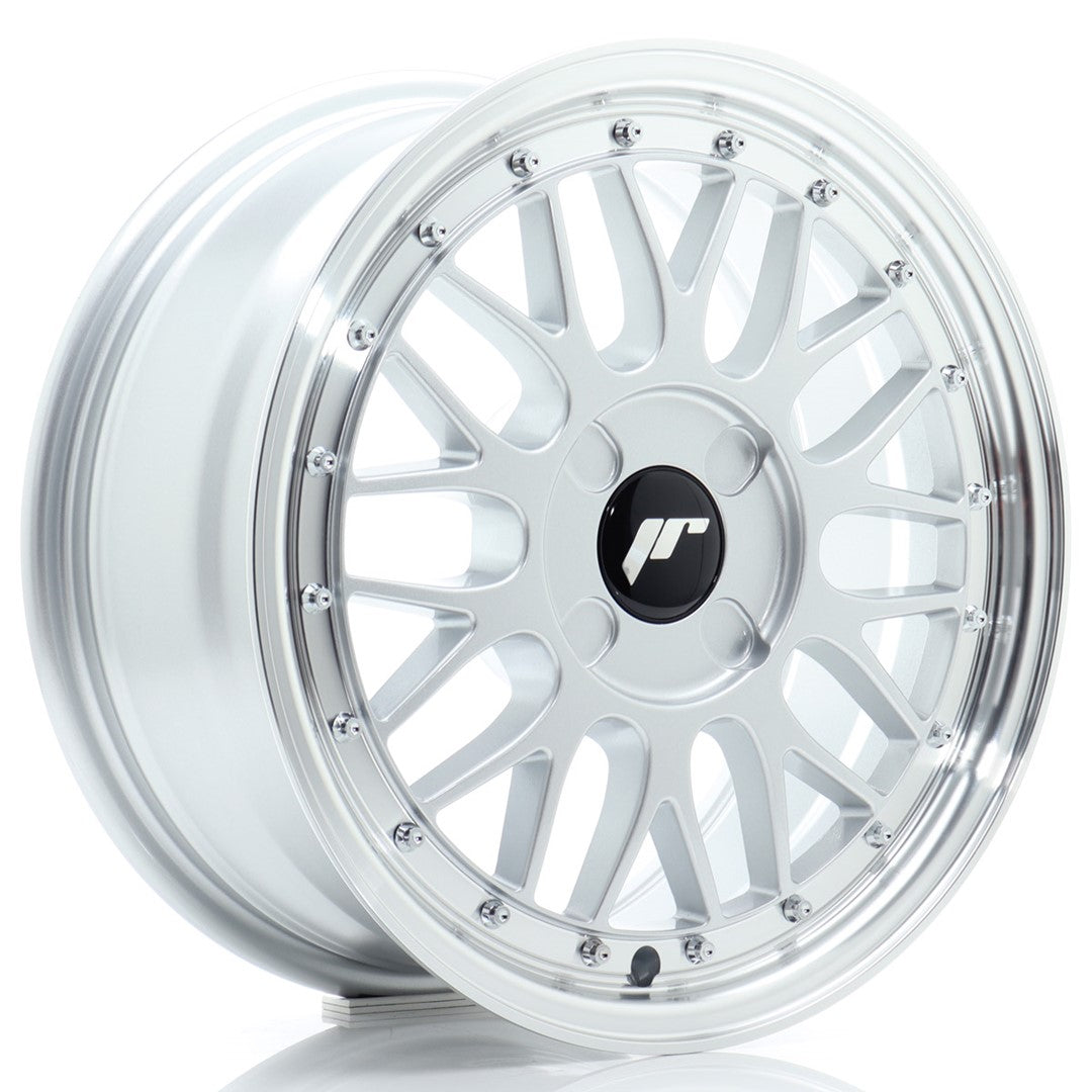Llanta Japan Racing JR23 16x7 ET20-45 4H BLANK Hyper Silver w/ Machined Lip