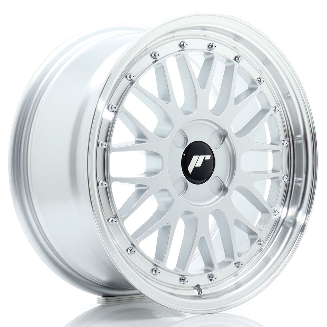 Llanta Japan Racing JR23 17x7,5 ET20-40 4H BLANK Hyper Silver w/ Machined Lip