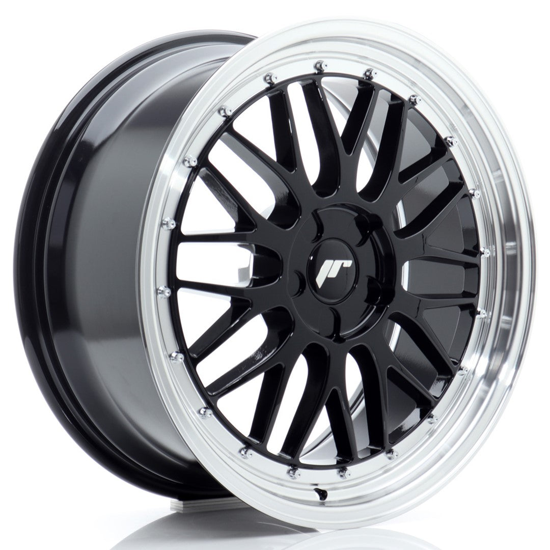 Llanta Japan Racing JR23 19x8,5 ET20-45 5H BLANK Gloss Black w/ Machined Lip