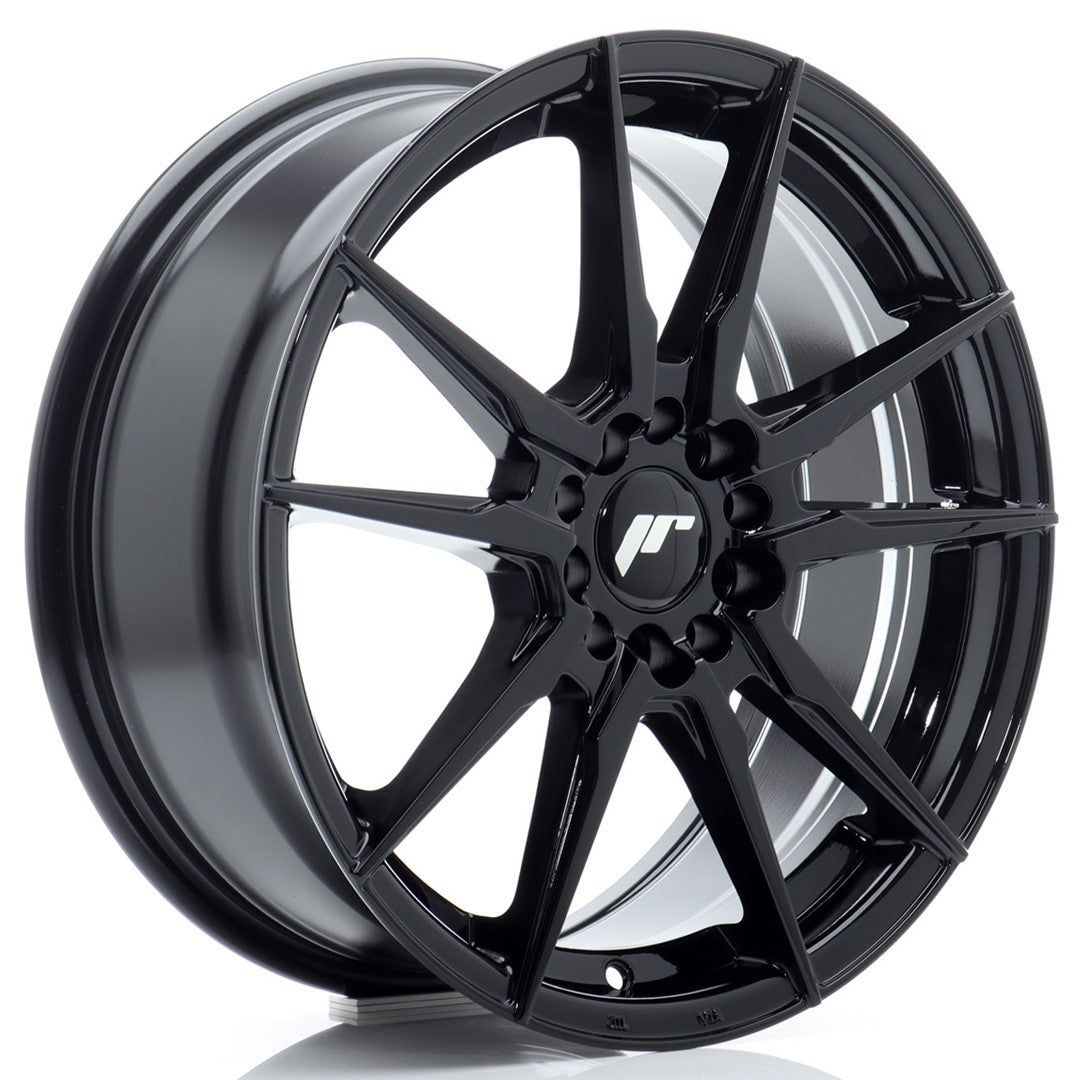 Llanta Japan Racing JR21 17x7 ET40 5x108/112 Gloss Black
