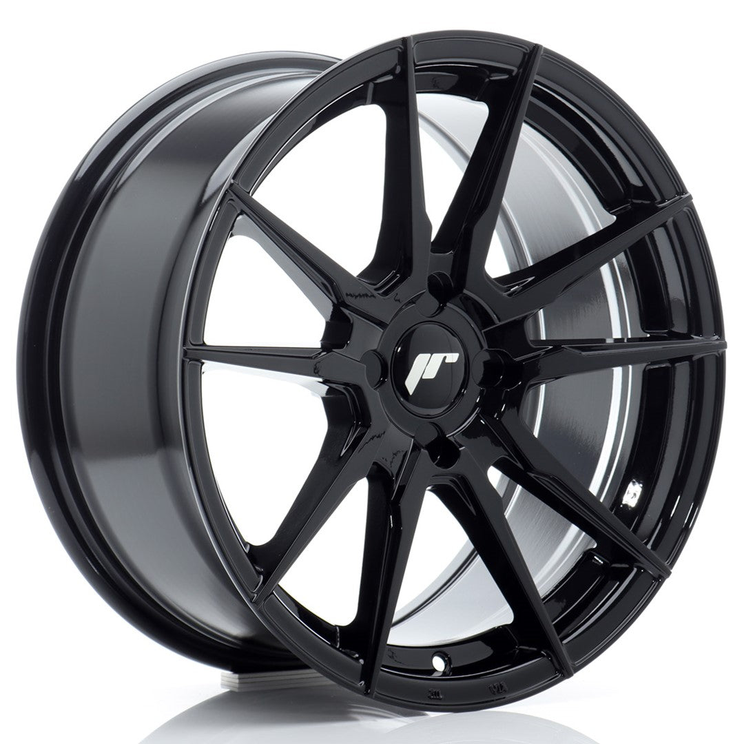Llanta Japan Racing JR21 17x8 ET20-35 4H BLANK Gloss Black