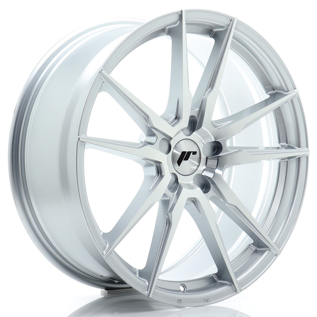 Llanta Japan Racing JR21 20x8 ET20-40 5H BLANK Silver Machined Face