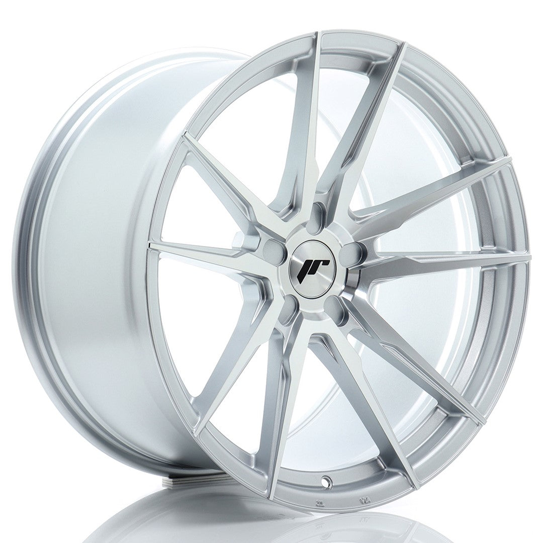 Llanta Japan Racing JR21 20x11 ET15-45 5H BLANK Silver Machined Face