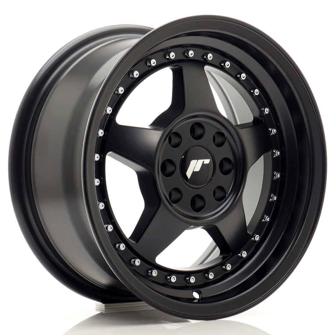 Llanta Japan Racing JR6 15x7 ET25 4x100/108 Matt Black