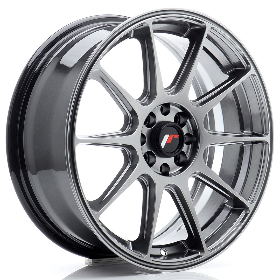 Llanta Japan Racing JR11 17x7 ET35 4x100/114,3 Hyper Black