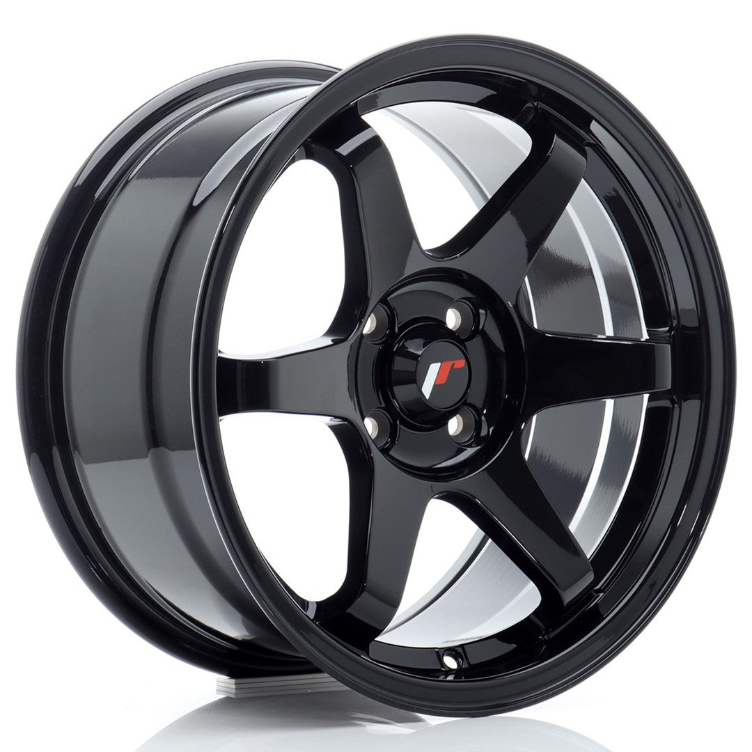Llanta Japan Racing JR3 16x8 ET25 4x100 Gloss Black