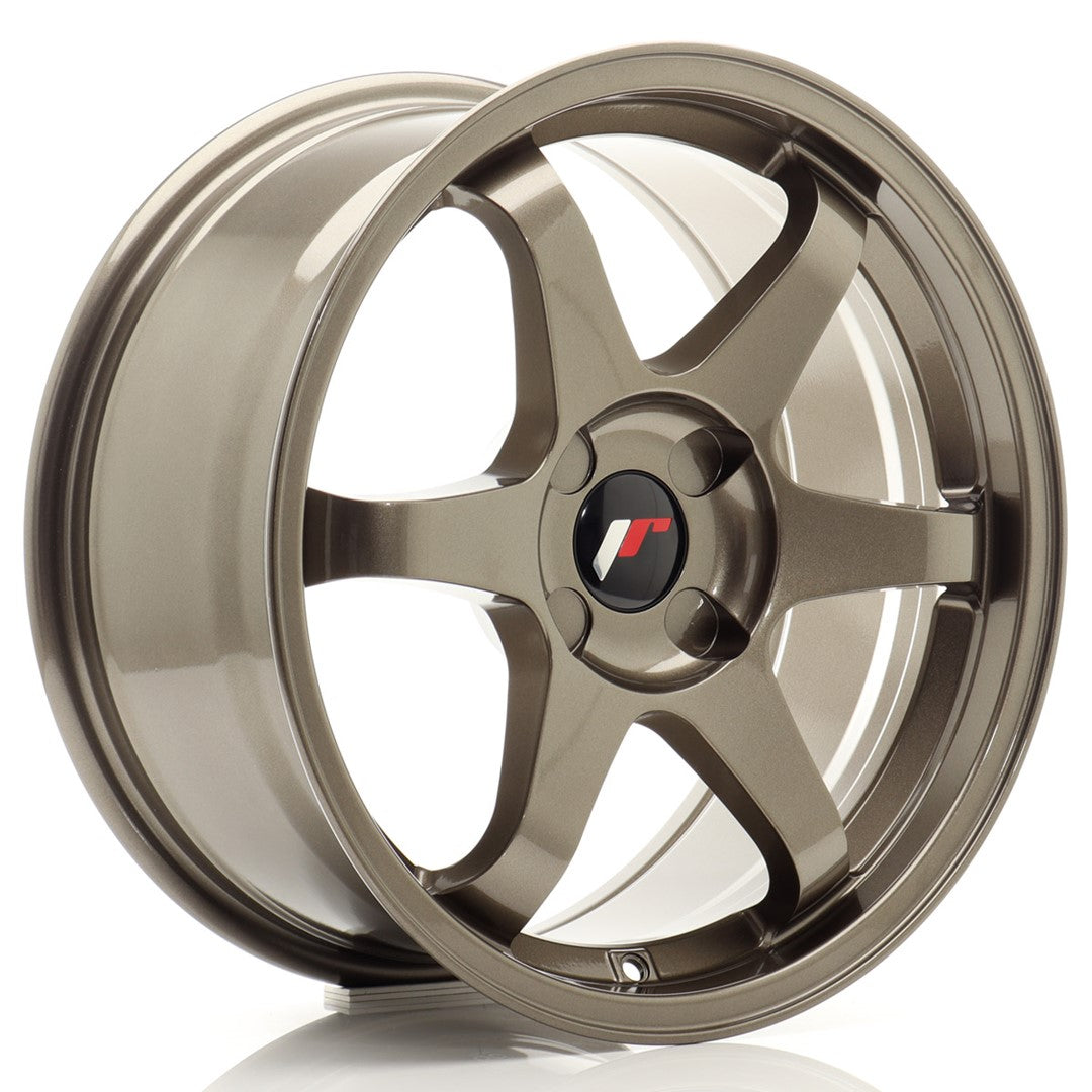 Llanta Japan Racing JR3 17x8 ET20-35 4H BLANK Bronze