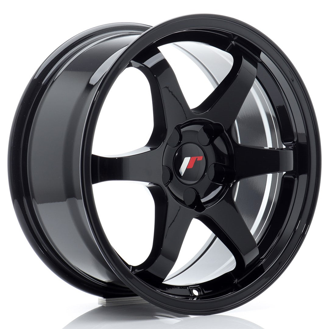 Llanta Japan Racing JR3 17x8 ET20-35 5H BLANK Gloss Black