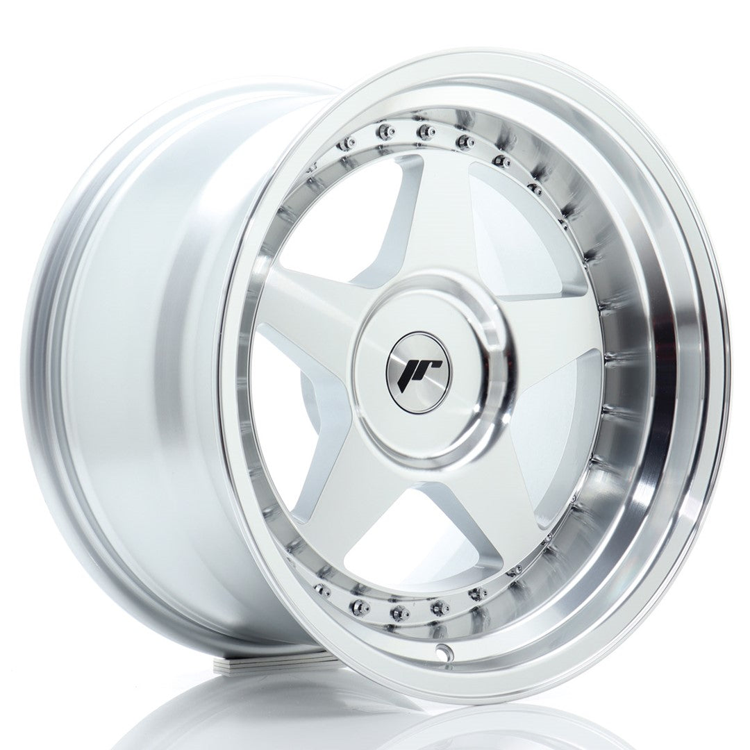 Llanta Japan Racing JR6 17x10 ET0-20 BLANK Silver Machined Face
