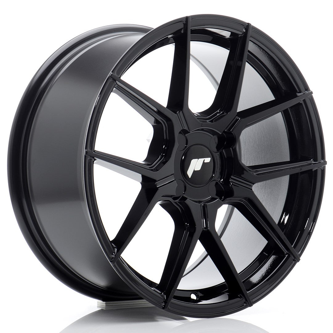 Llanta Japan Racing JR30 17x8 ET20-40 4H BLANK Gloss Black