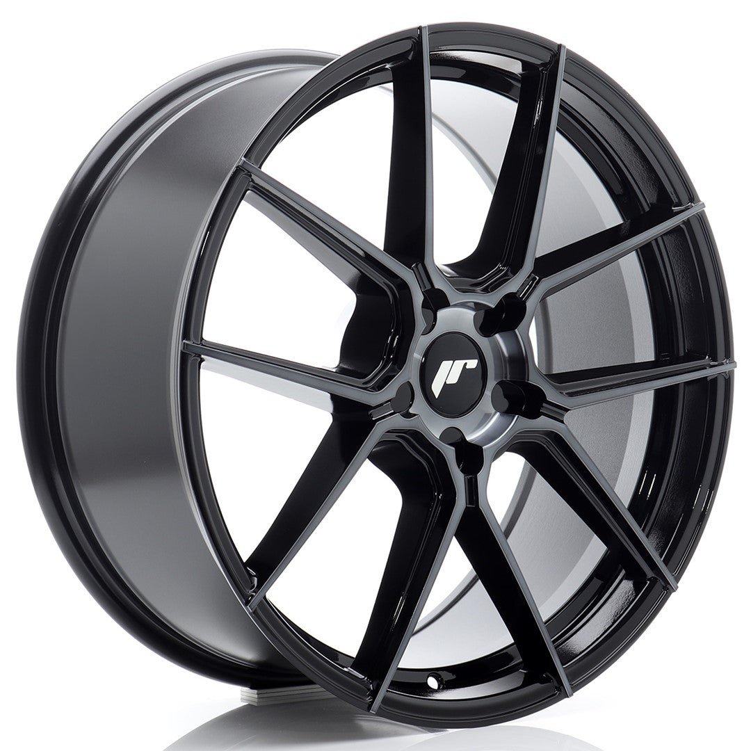 Llanta Japan Racing JR30 20x8,5 ET20-45 5H BLANK Black Machined w/ Tinted Face