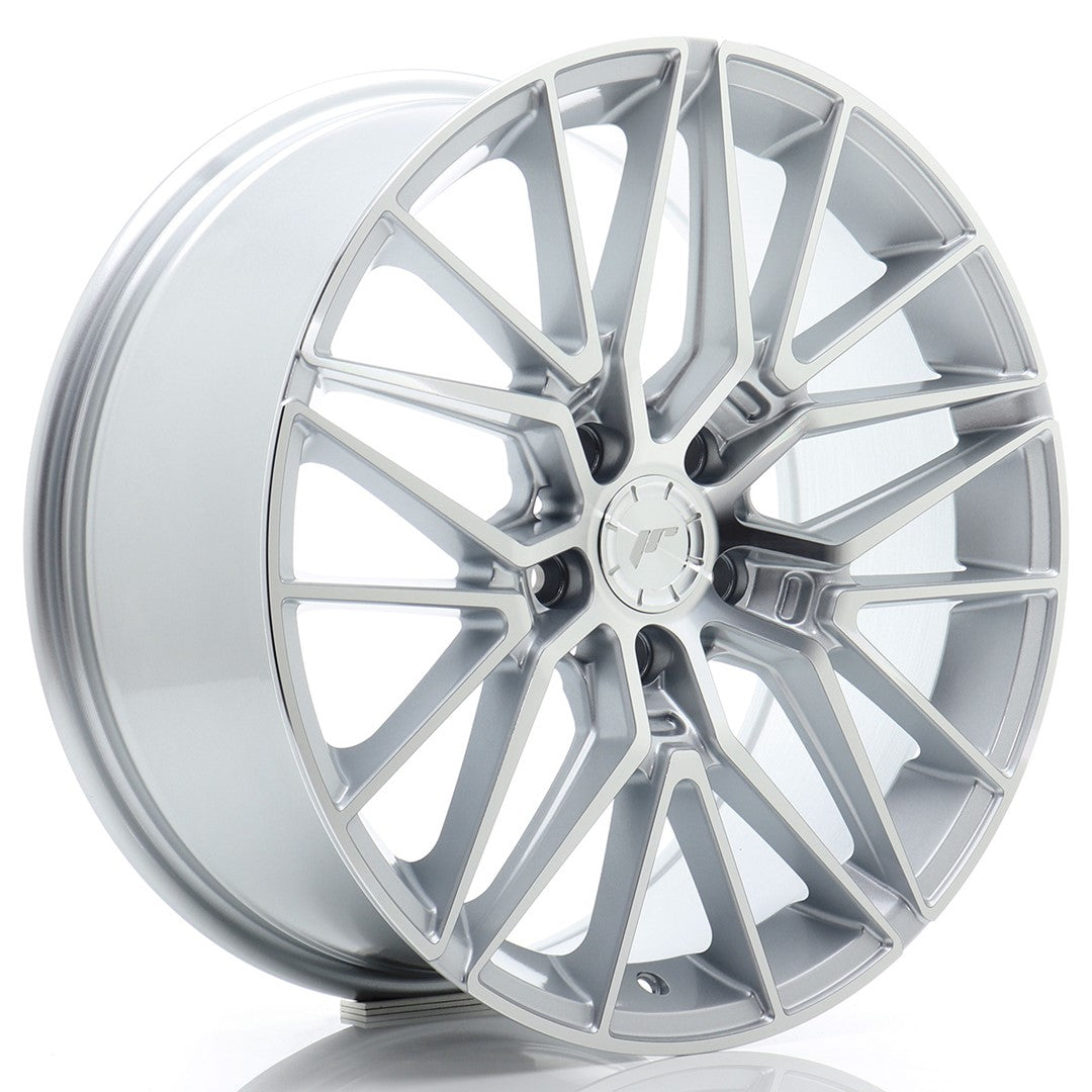 Llanta Japan Racing JR38 18x8 ET42 5x112 Silver Machined Face