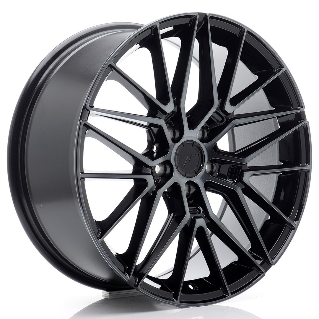Llanta Japan Racing JR38 19x8,5 ET45 5x112 Black Machined w/ Tinted Face