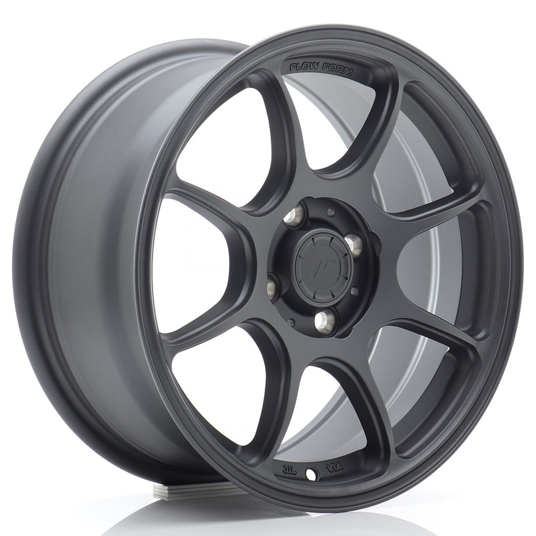 Llanta Japan Racing SL04 15x7 ET38 4x100 Matt Gun Metal