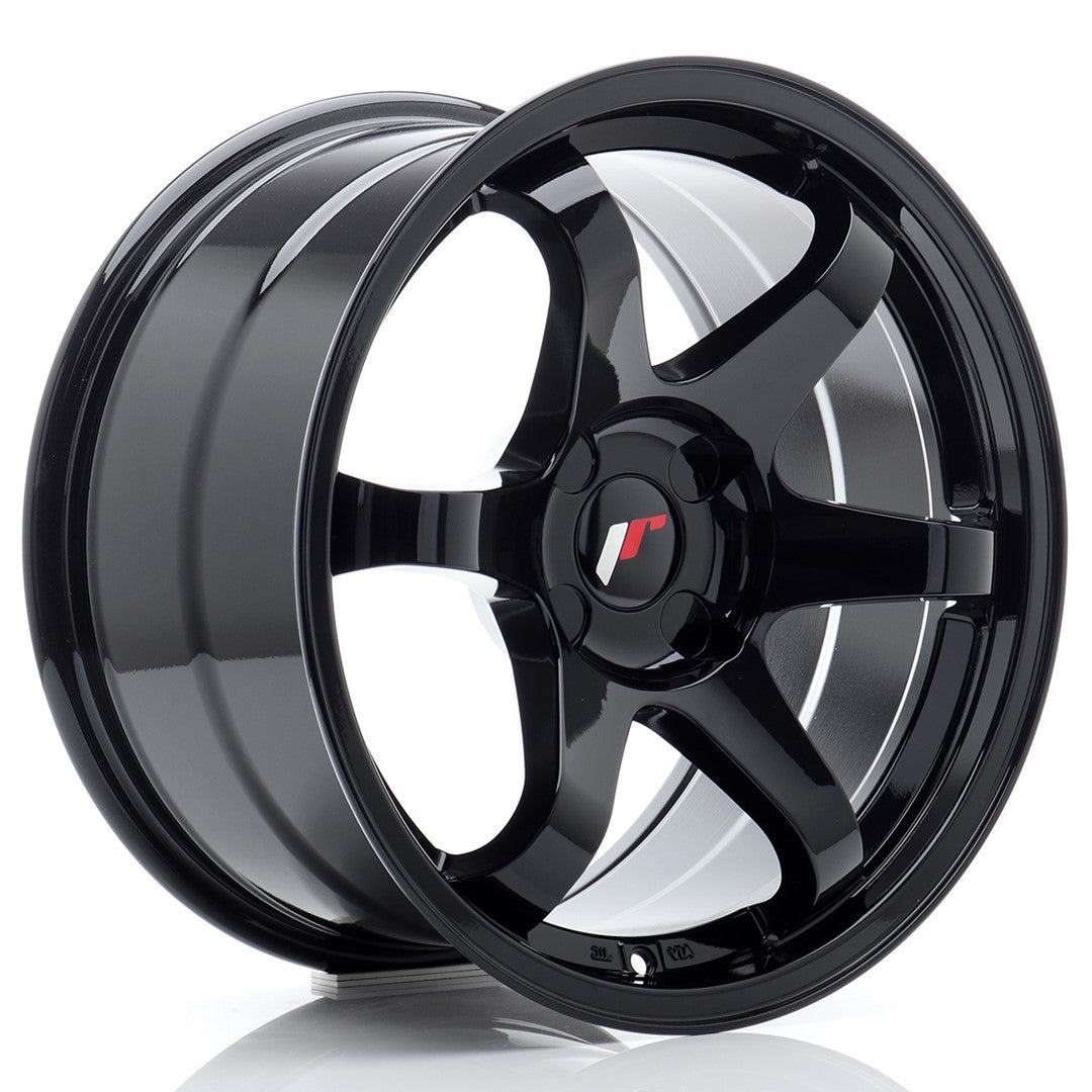 Llanta Japan Racing JR3 17x9 ET20-35 4H BLANK Gloss Black