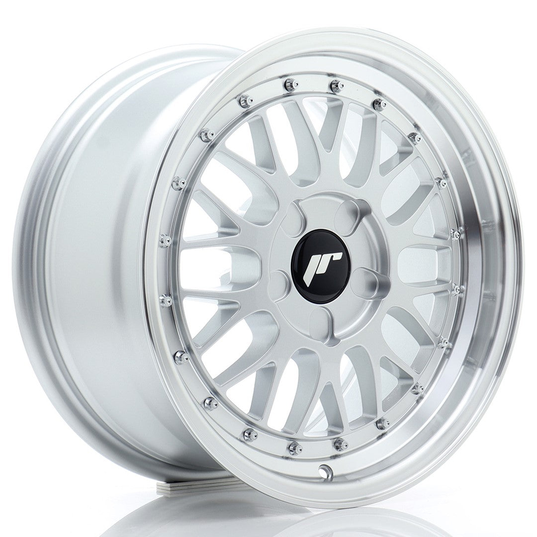 Llanta Japan Racing JR23 16x8 ET20-45 5H BLANK Hyper Silver w/ Machined Lip