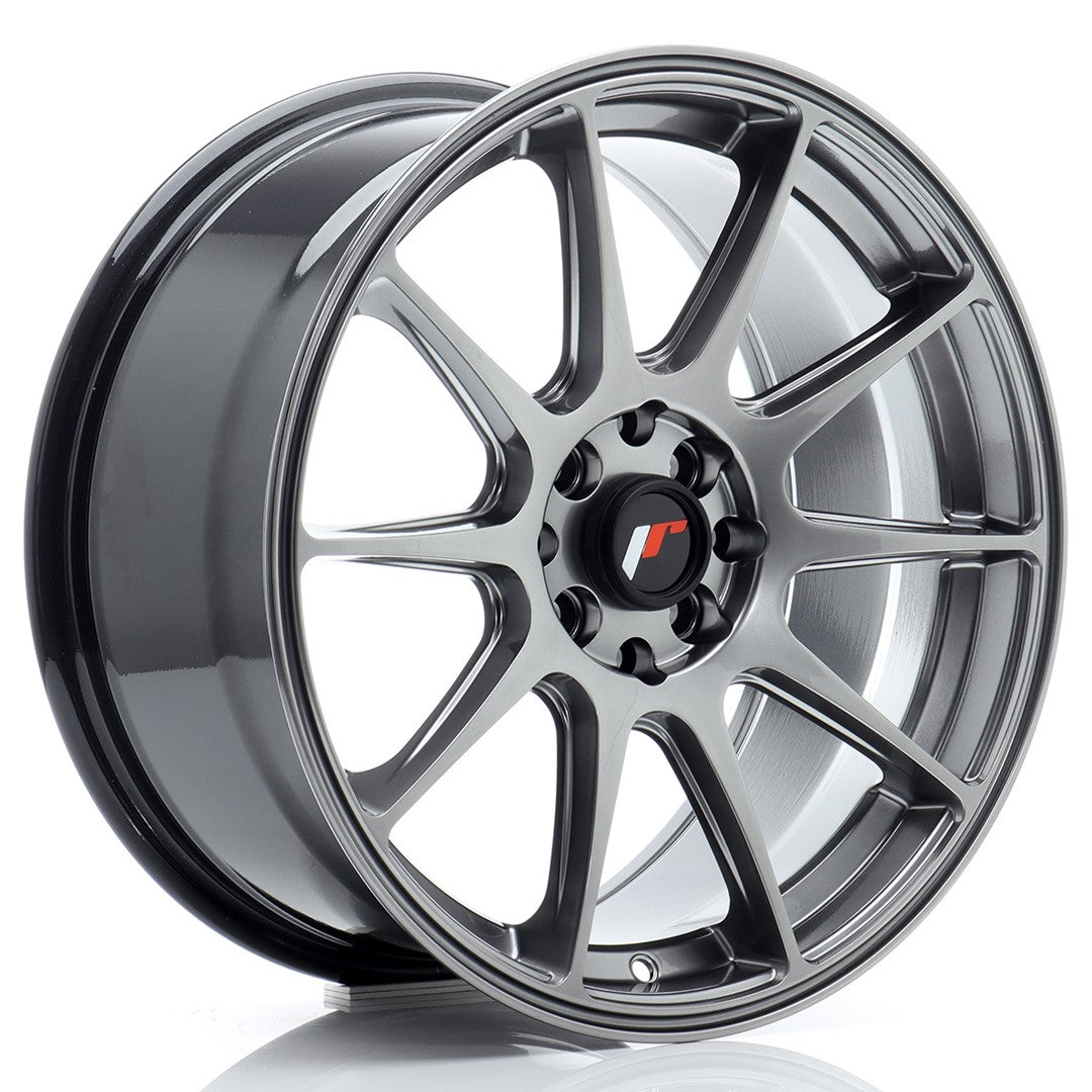 Llanta Japan Racing JR11 17x8 ET35 5x100/108 Hyper Black