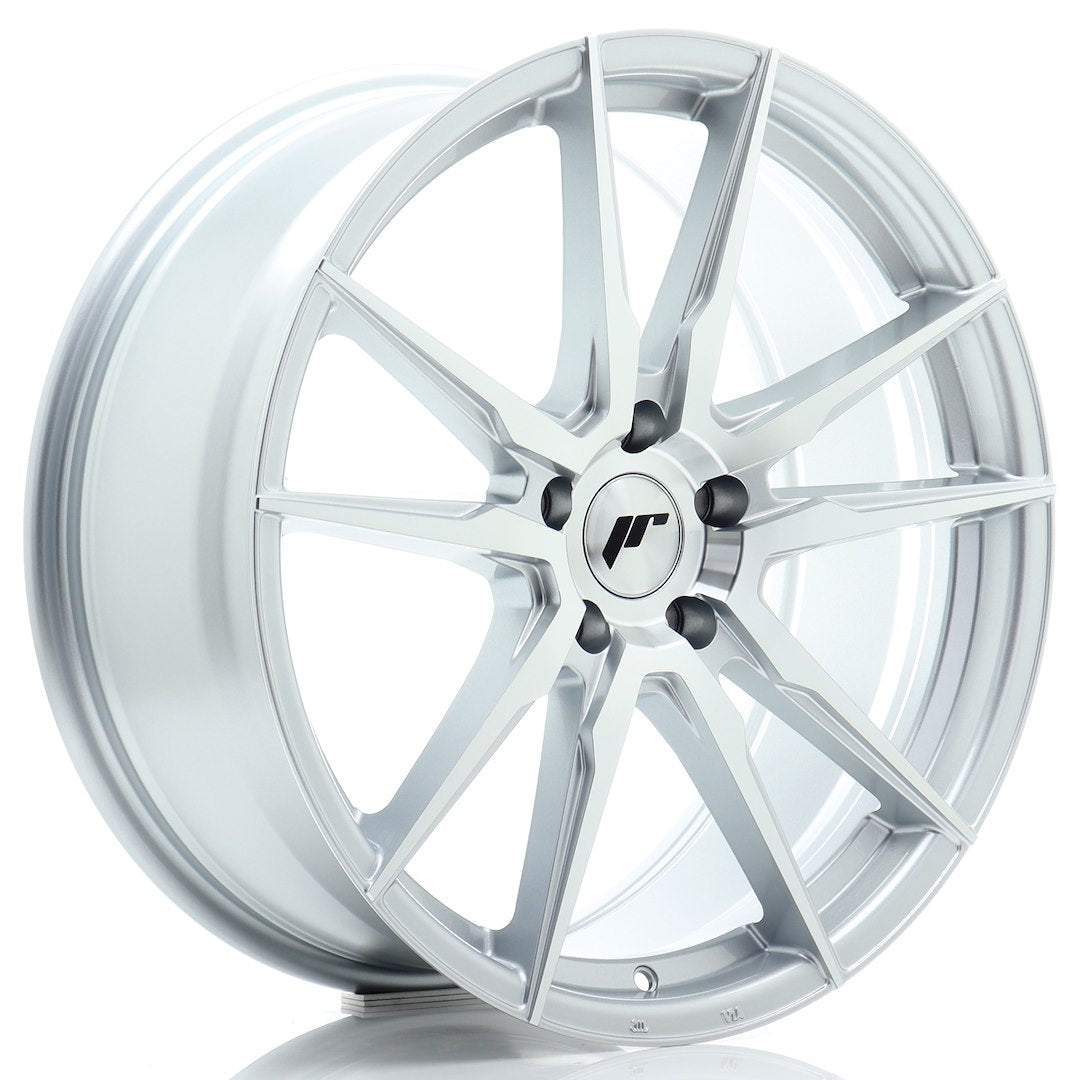 Llanta Japan Racing JR21 20x8,5 ET35 5x112 Silver Machined Face