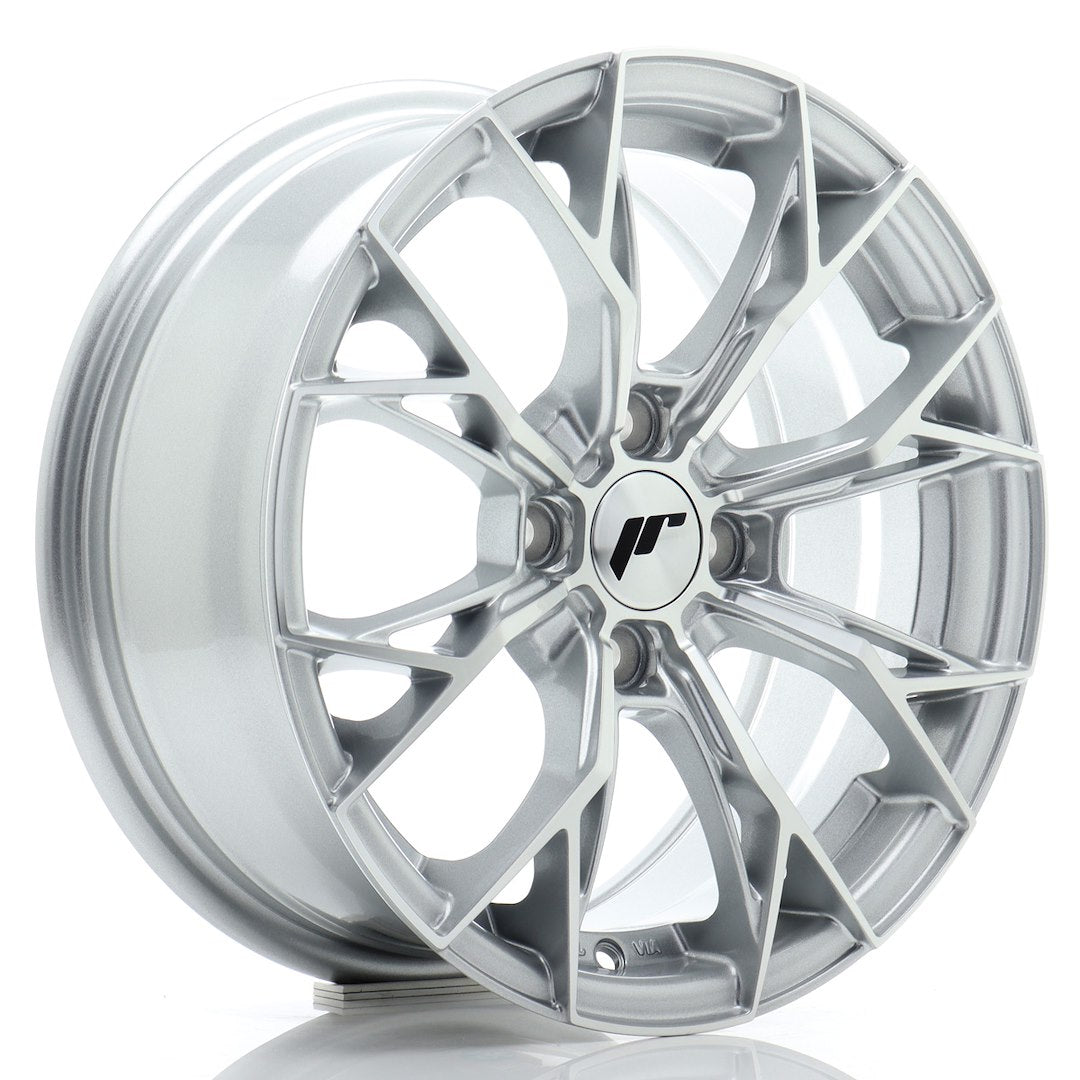 Llanta Japan Racing JR49 15x6,5 ET35 4x100 Silver Machined Face