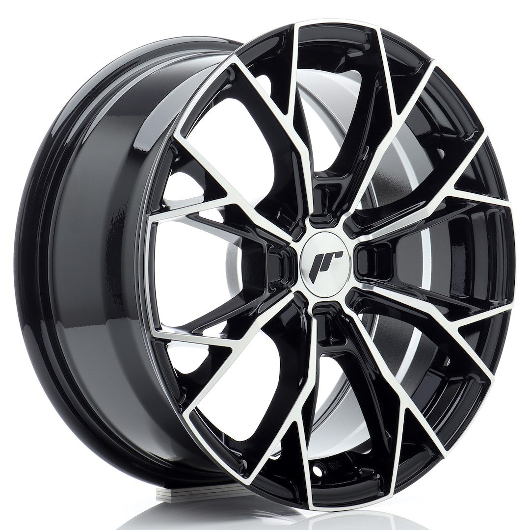 Llanta Japan Racing JR49 16x7 ET20-42 4H BLANK Gloss Black Machined Face