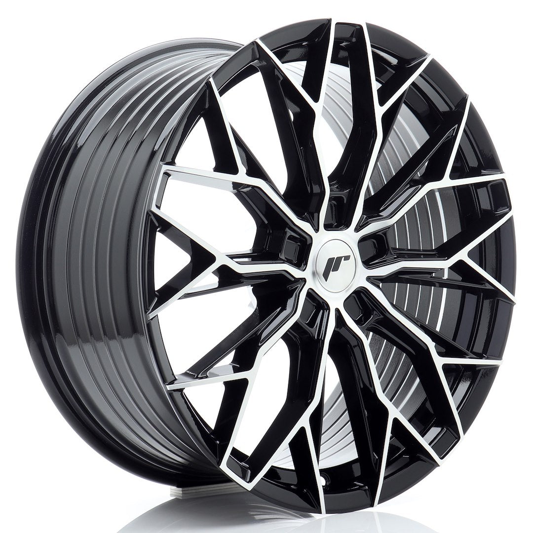 Llanta Japan Racing JR49 20x9 ET20-51 5H BLANK Gloss Black Machined Face