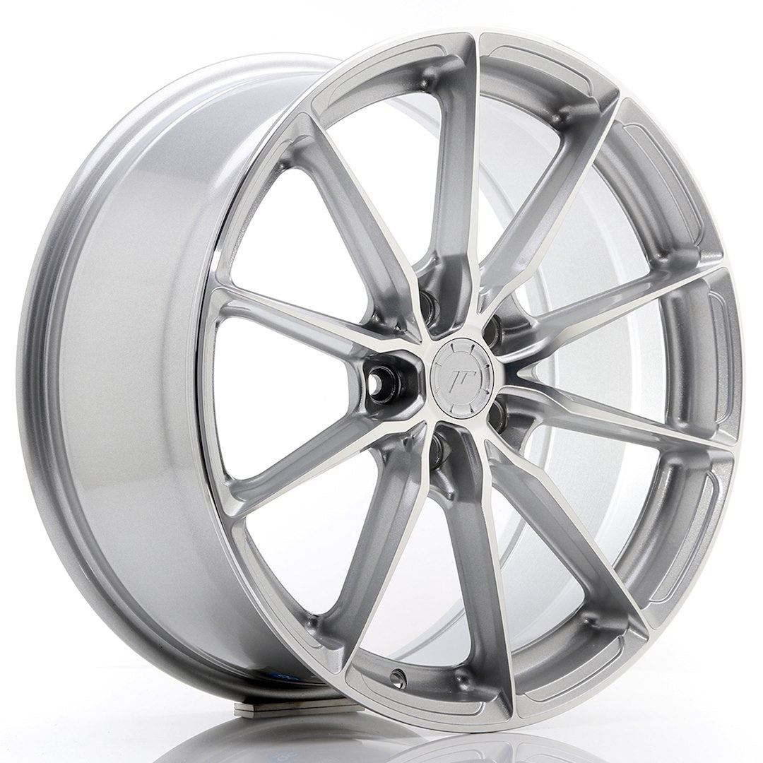 Llanta Japan Racing JR37 19x8,5 ET35 5x120 Silver Machined Face