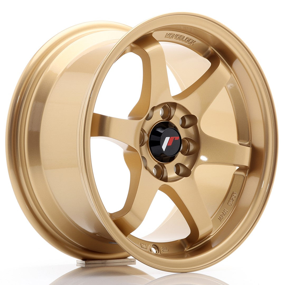 Llanta Japan Racing JR3 15x8 ET25 4x100/114 Gold