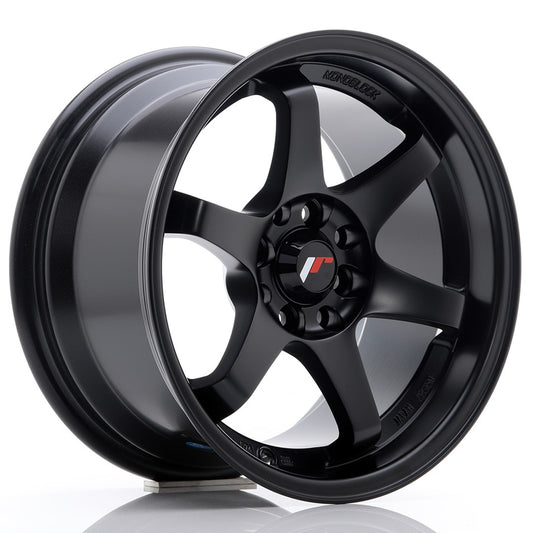 Llanta Japan Racing JR3 15x8 ET25 4x100/108 Matt Black