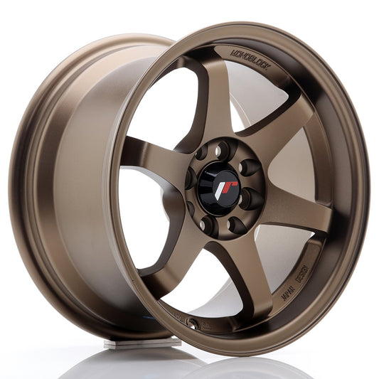 Llanta Japan Racing JR3 15x8 ET25 4x100/108 Anodized Bronze