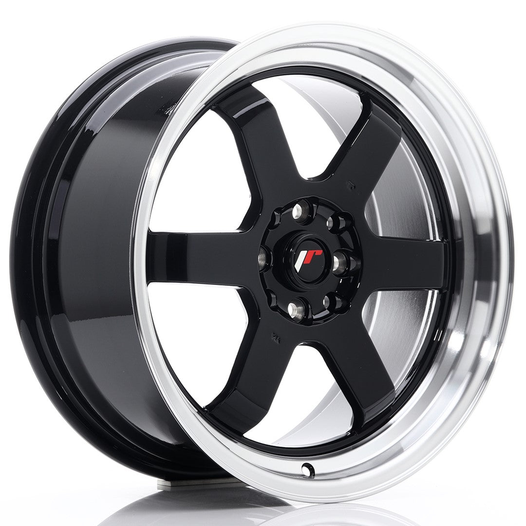 Llanta Japan Racing JR12 17x8 ET33 5x100/114 Gloss Black
