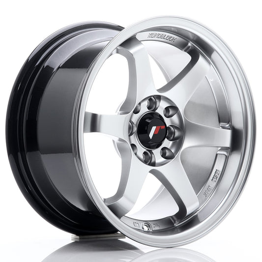 Llanta Japan Racing JR3 15x8 ET25 4x100/108 Hyper Silver