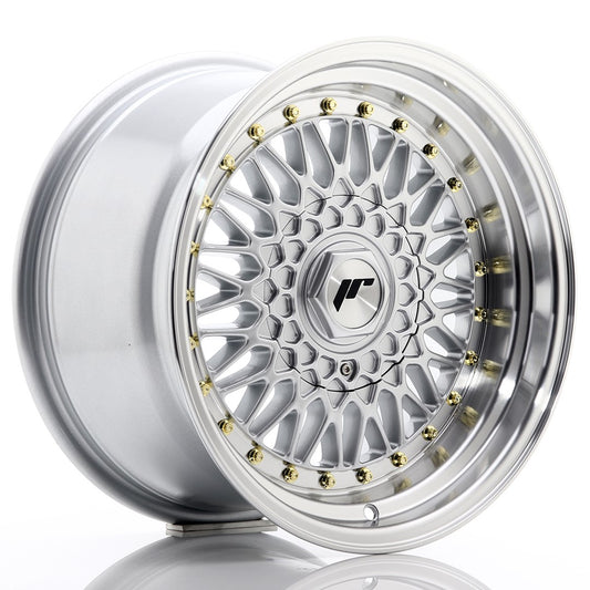 Llanta Japan Racing JR9 16x9 ET20 4x100/108 Silver w/ Machined Lip