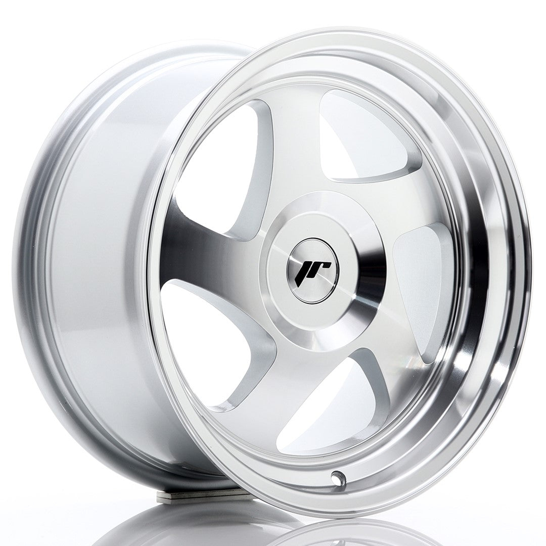 Llanta Japan Racing JR15 16x8 ET25 BLANK Silver Machined Face