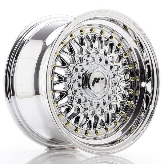 Llanta Japan Racing JR9 15x8 ET20 4x100/108 Chrome