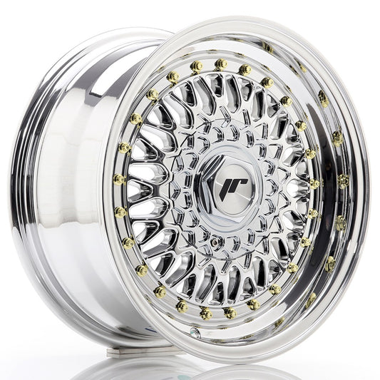 Llanta Japan Racing JR9 15x7 ET20 4x100/108 Chrome