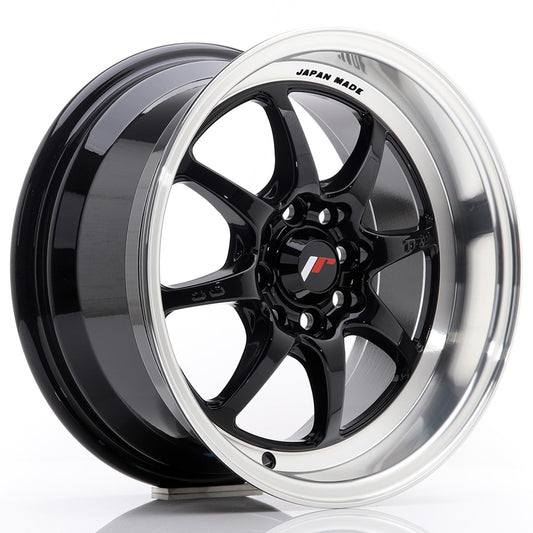 Llanta Japan Racing TF2 15x7,5 ET30 4x100/108 Gloss Black