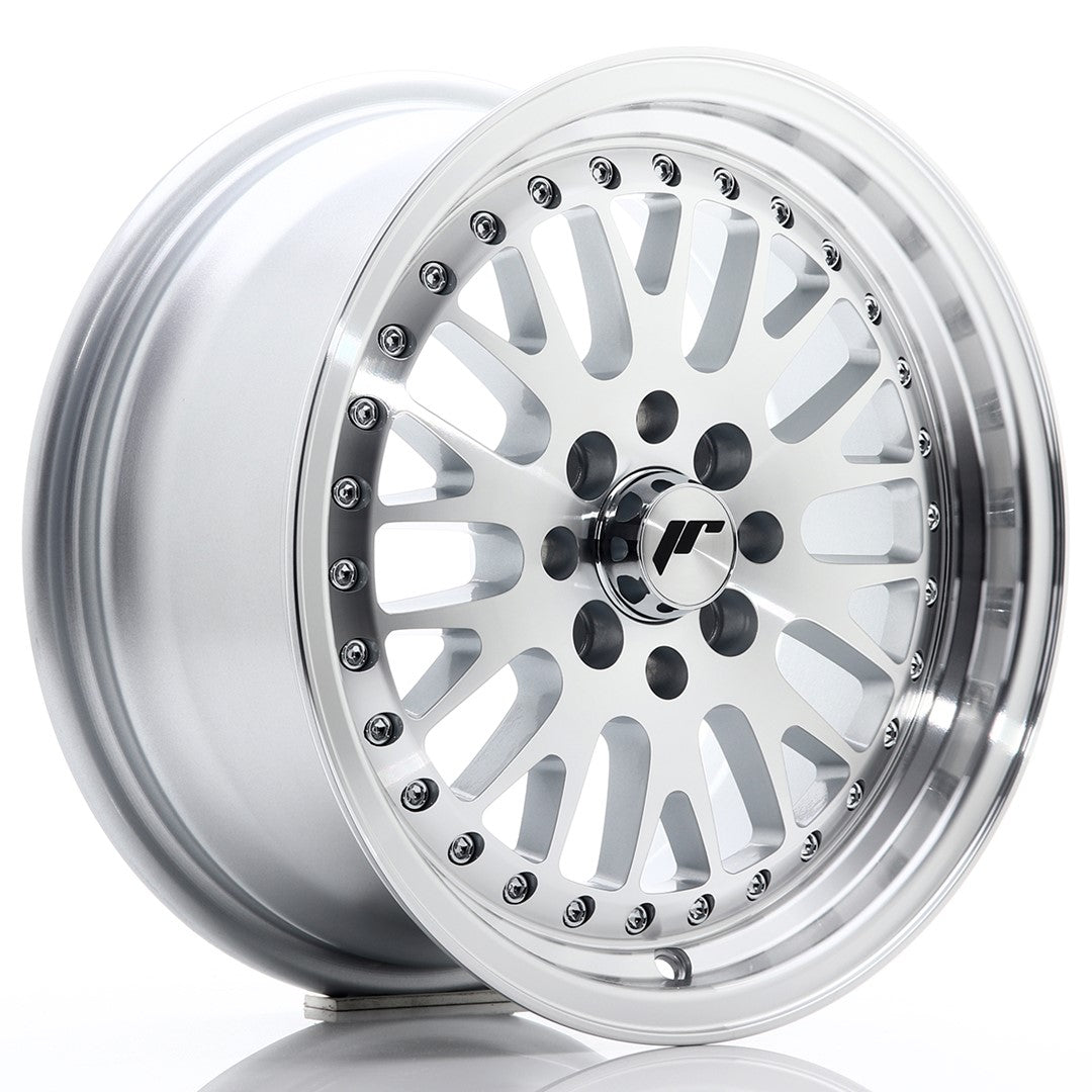 Llanta Japan Racing JR10 15x7 ET30 4x100/108 Silver Machined Face