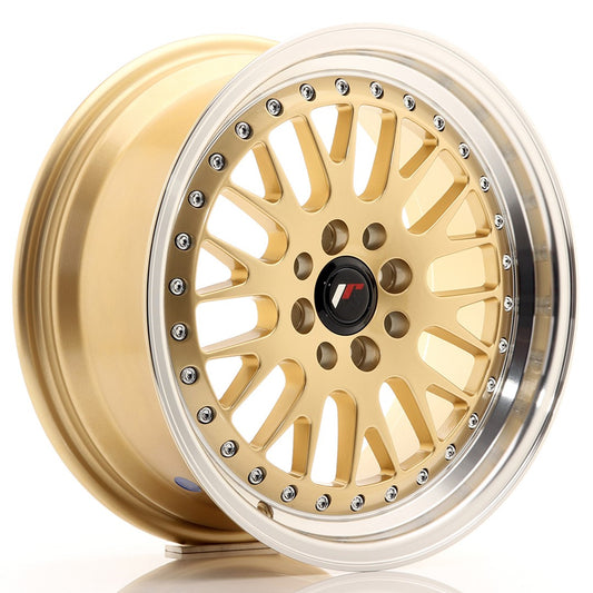 Llanta Japan Racing JR10 16x7 ET30 4x100/108 Gold w/ Machined Lip