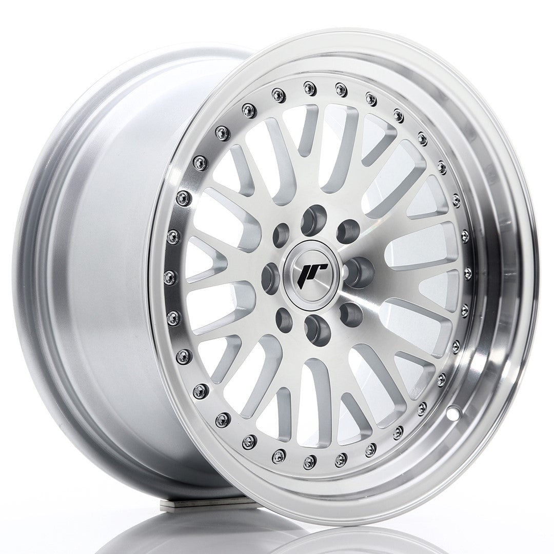 Llanta Japan Racing JR10 16x8 ET20 4x100/108 Silver Machined Face