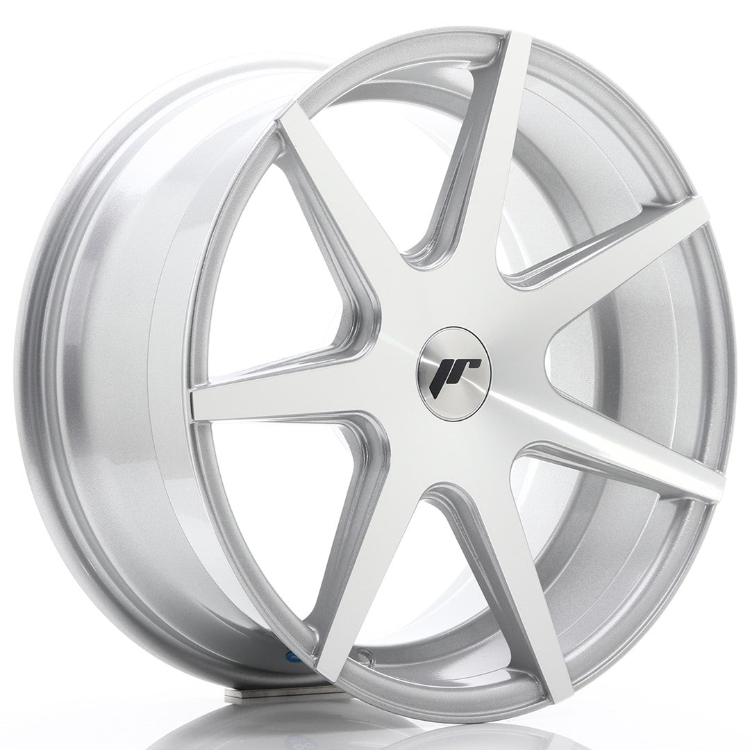 Llanta Japan Racing JR20 18x8,5 ET25-40 BLANK Silver Machined Face