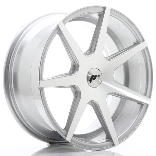 Llanta Japan Racing JR20 18x8,5 ET25-40 BLANK Silver Machined Face