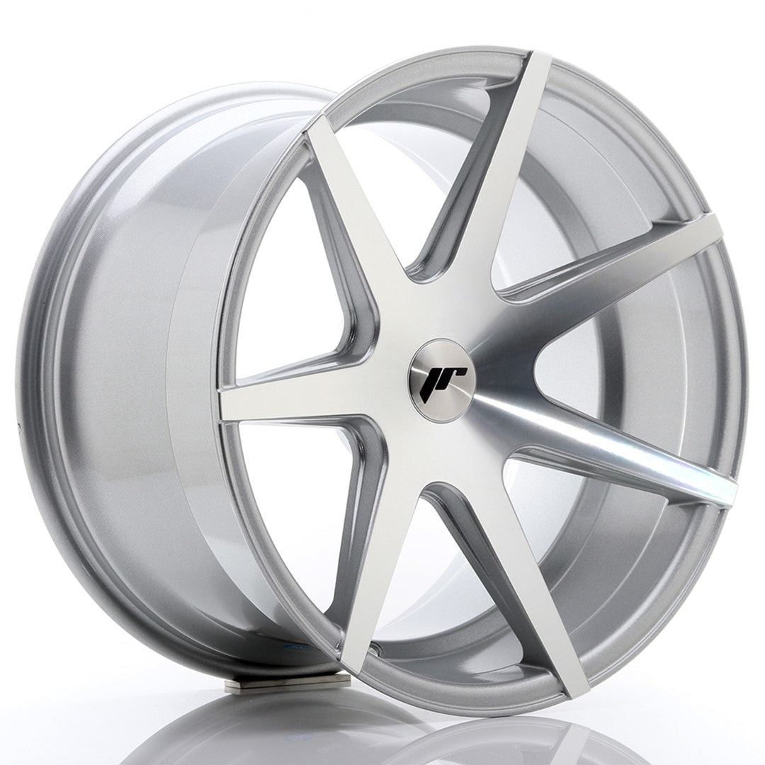 Llanta Japan Racing JR20 19x11 ET25-40 5H BLANK Silver Machined Face