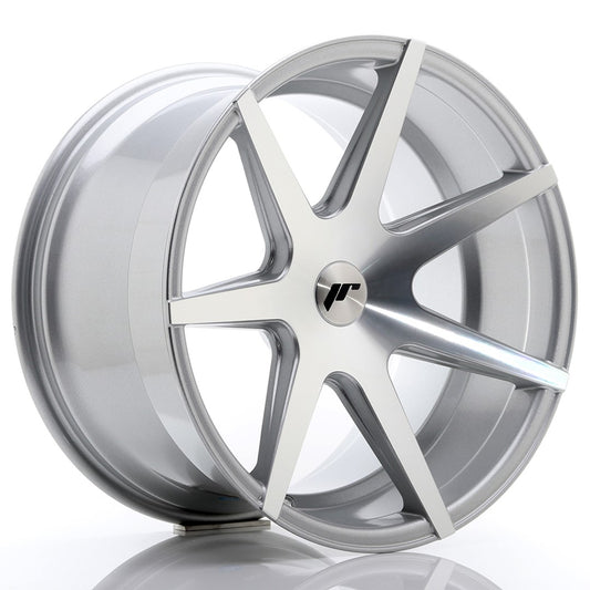 Llanta Japan Racing JR20 19x11 ET25-40 5H BLANK Silver Machined Face