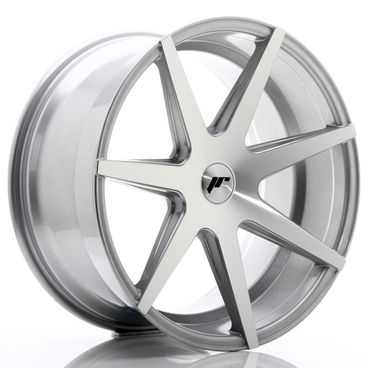 Llanta Japan Racing JR20 20x10 ET20-40 5H BLANK Silver Machined Face