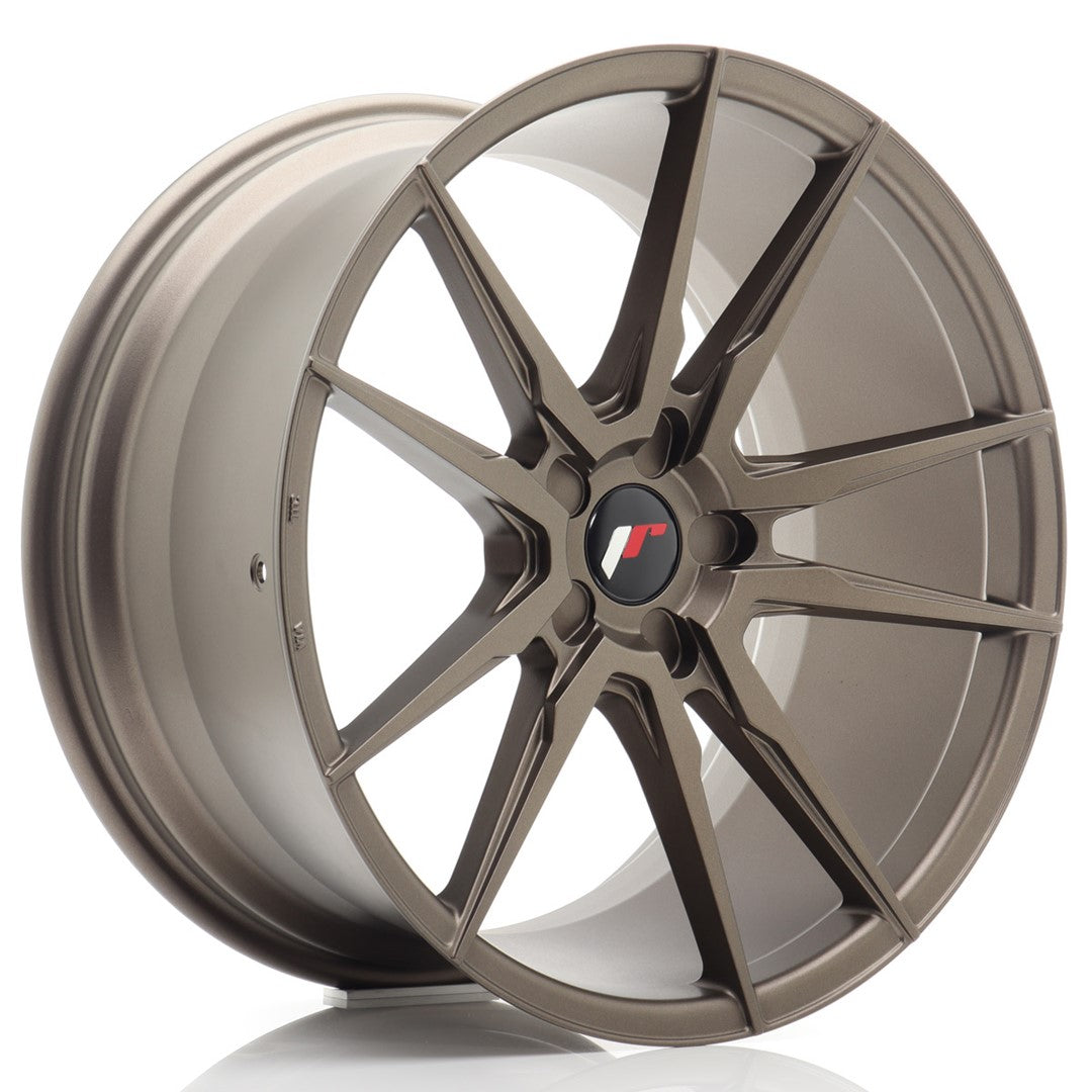 Llanta Japan Racing JR21 20x10 ET20-40 5H BLANK Matt Bronze